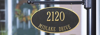 Address Plaques
