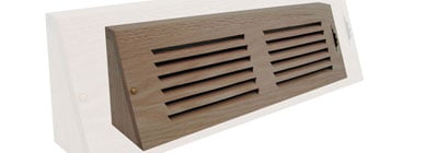 Wood Baseboard Registers