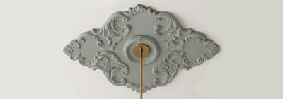 Diamond Ceiling Medallions