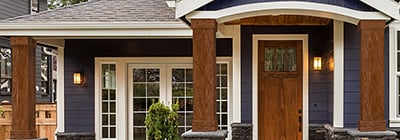 Faux Wood Columns