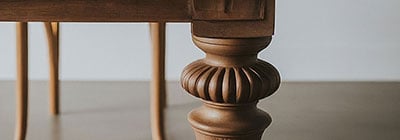 Fluted Table Legs