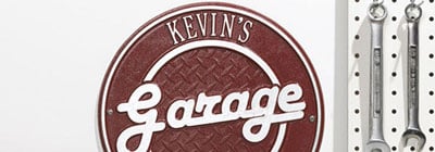 Garage Plaques