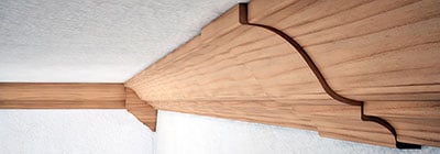 Hardwood Moulding Corners, Couplers, and Blocks