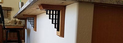 Ironcrest Wood & Metal Brackets