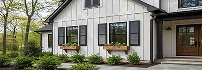 Lifetime Exterior Vinyl Shutters
