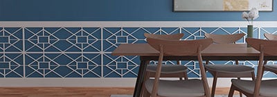 Fretwork Wainscot Kits