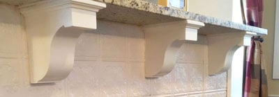 PVC Corbels