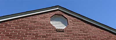Gable Vents with Louver Box