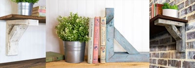 Reclaimed Wood Brackets