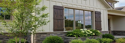 TimberThane Faux Wood Shutters