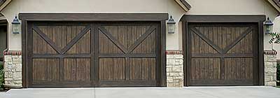 Rustic Faux Wood Headers