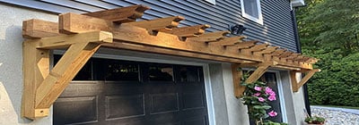 Rustic Wood Rafter Tails