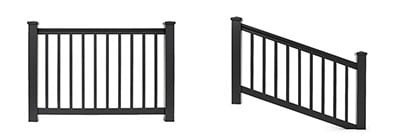 AFCO 100 Series Aluminum Railing