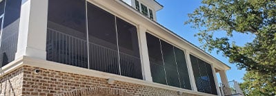 AFCO Series 110 Privacy Screen Railing