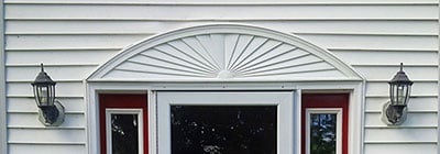 Sunburst and Spoked Pediments