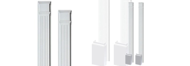 Fluted Pilasters