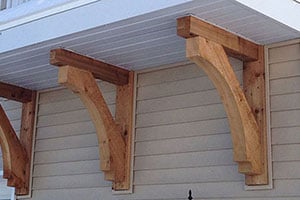 Rustic Wood Brackets