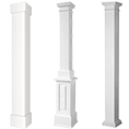 Fiberglass Square Columns