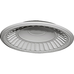 Ekena Millwork DOME32TR 36 5/8-Inch OD x 32 5/8-Inch ID x 6 1/2-Inch Traditional Recessed Mount Ceiling Dome
