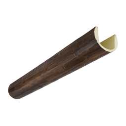 Faux Log Beams
