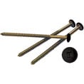 00972008002 - 3" Painted Screws for Vinyl Shutters, 002 Black (8/bag)