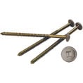 00972008008 - 3" Painted Screws for Vinyl Shutters, 008 Clay (8/bag)