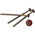 00972008027 - 3" Painted Screws for Vinyl Shutters, 027 Burgundy Red (8/bag)