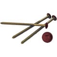 00972008078 - 3" Painted Screws for Vinyl Shutters, 078 Wineberry (8/bag)