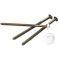 00972008117 - 3" Painted Screws for Vinyl Shutters, 117 Bright White (8/bag)