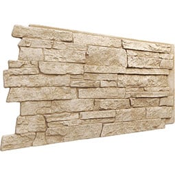 Ekena Millwork PNU24X48ALSD EverStone Acadia Ledge Faux Stone