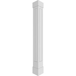 Craftsman Classic Square Non-Tapered Raised Panel Column w/ Standard Capital & Base