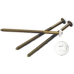 00972008 - 3" Painted Screws for Vinyl Shutters (8/bag)
