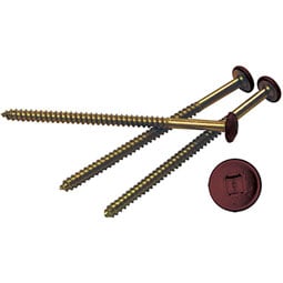 00972008167 - 3" Painted Screws for Vinyl Shutters, 167 Bordeaux (8/bag)