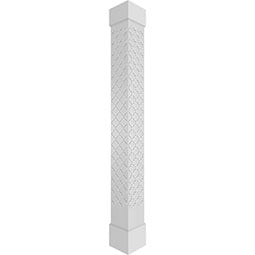 Craftsman Classic Square Non-Tapered Medium Marrakesh Fretwork Column
