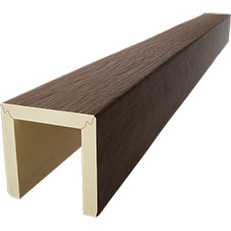 Ekena Millwork BMRS3C0120X060X144RD Timberthane Rough Sawn Faux