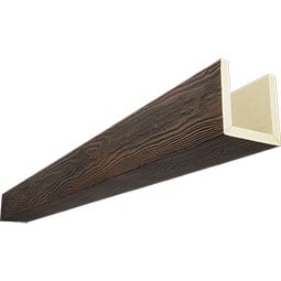 Ekena Millwork BMSD3C0040X040X096ZD Timberthane Sandblasted Faux