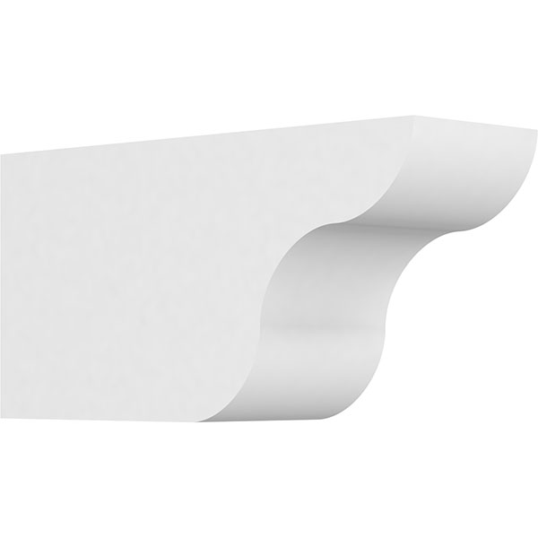 Ekena Millwork RFTP04X06X12CAR