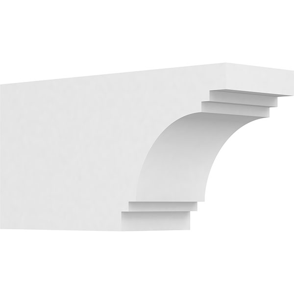 Ekena Millwork RFTP04X06X12PEC