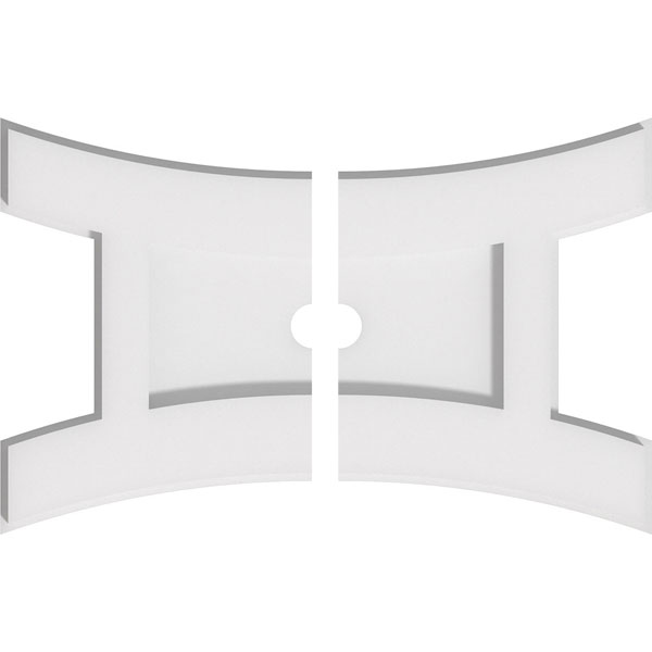 Ekena Millwork CMP14X9HN2-01000