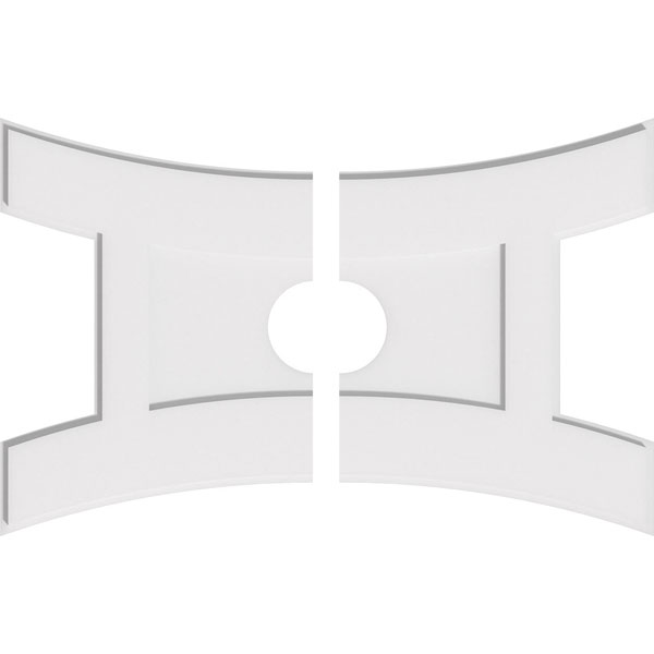 Ekena Millwork CMP34X22HN2-05000