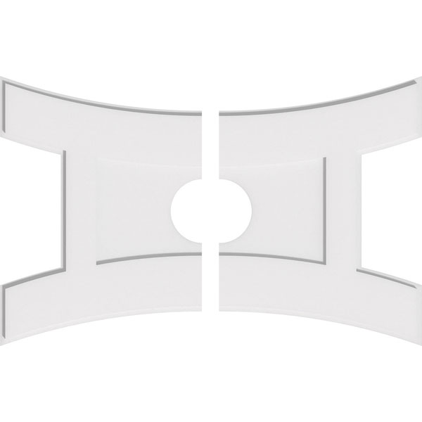 Ekena Millwork CMP38X25HN2-06000