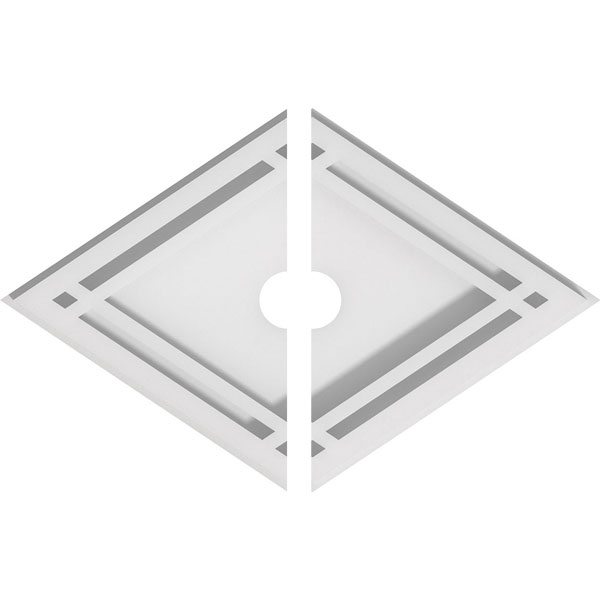 Ekena Millwork CMP10X6DD2-01000