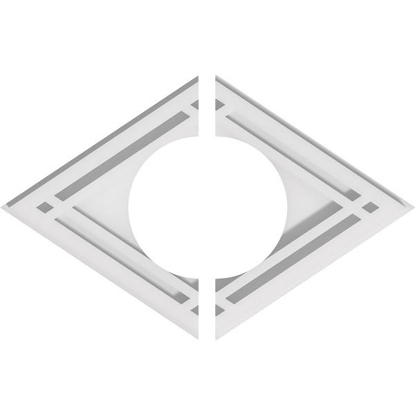 Ekena Millwork CMP14X9DD2-05000