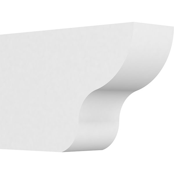 Ekena Millwork RFTP04X08X12GRN