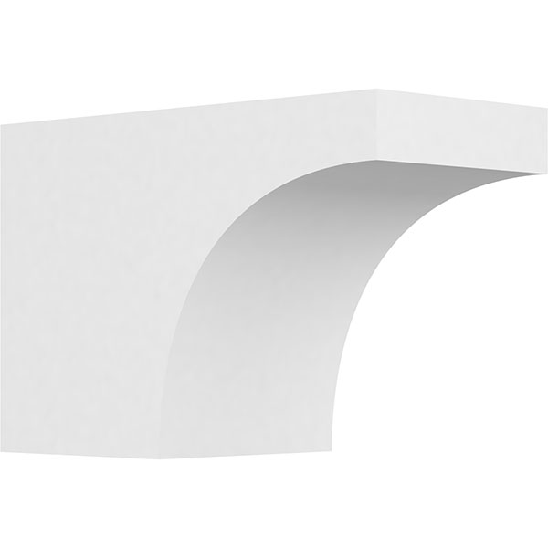 Ekena Millwork RFTP06X08X12HUN