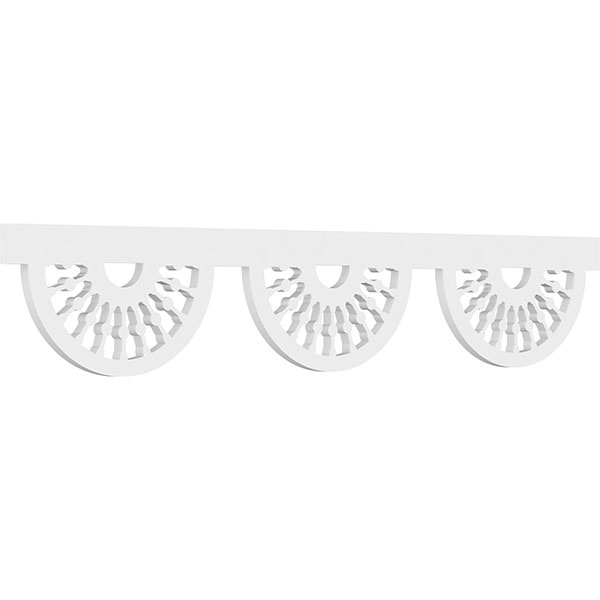 Ekena Millwork RUNP08X0625X48CWW