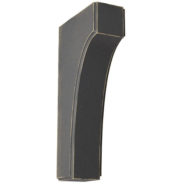 Ekena Millwork BKTWD02X04X08CVBL