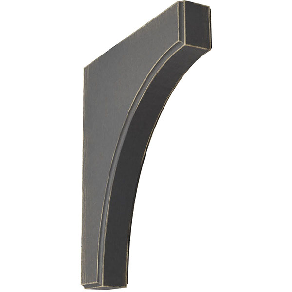 Ekena Millwork BKTWD02X10X12CVBL