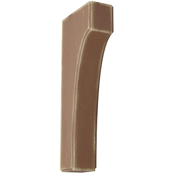 Ekena Millwork BKTWD02X04X10CVBR