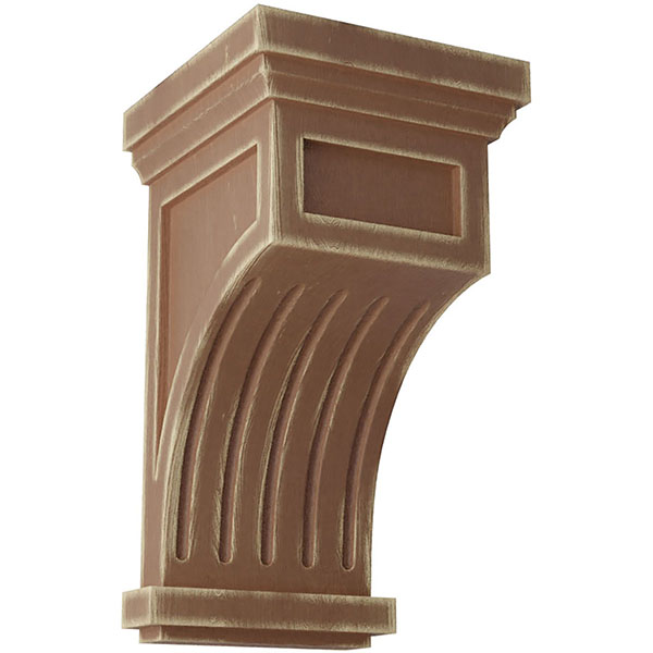 Ekena Millwork CORWD07X07X13FLBR